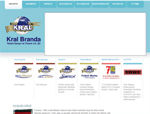 Tablet Screenshot of kralbranda.com.tr